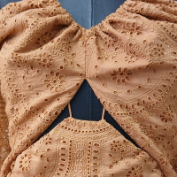 Vestido Paula Raia Caramelo - 38