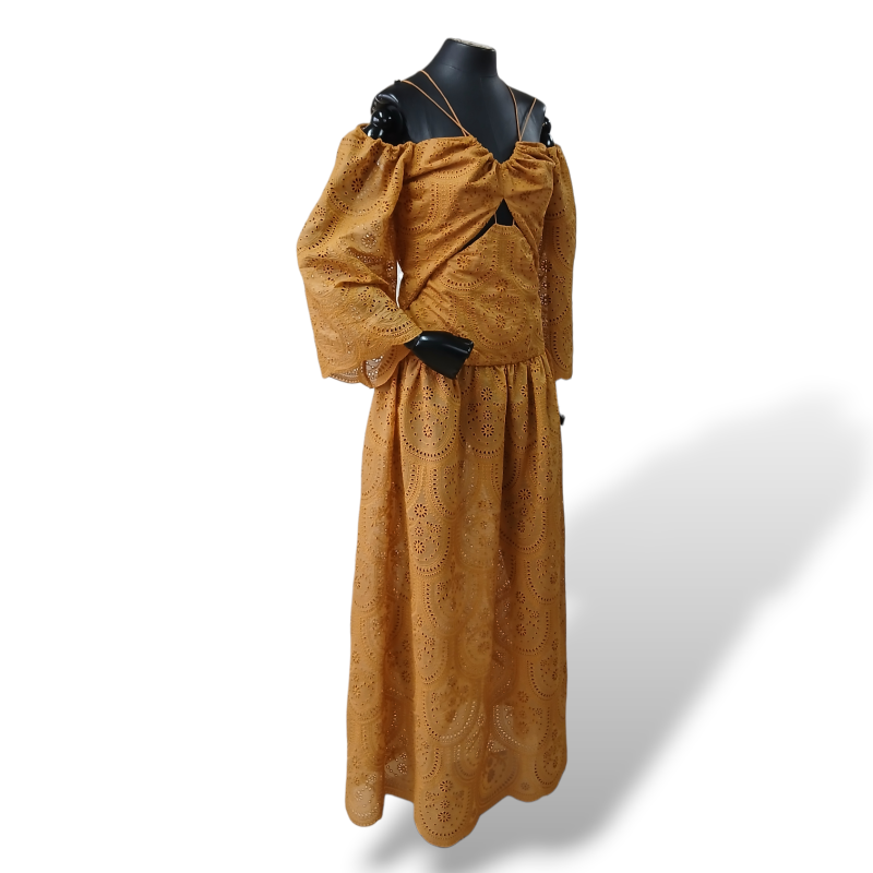 Vestido Paula Raia Caramelo - 38