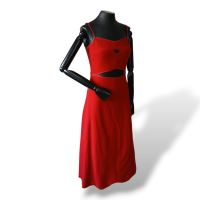 Vestido Paula Raia Vinho - 40 