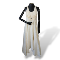 Vestido Paula Raia Off White -38