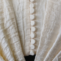 Vestido Paula Raia Off White -38