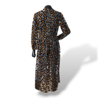 Vestido Paula Raia Tule Onça - 36