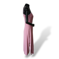Vestido Paula Raia Rosa com Recorte - 38 Vestido Paula Raia Rosa com Recorte - 38