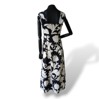Vestido Paula Raia Tecido Estampado -34 Vestido Paula Raia Tecido Estampado -34