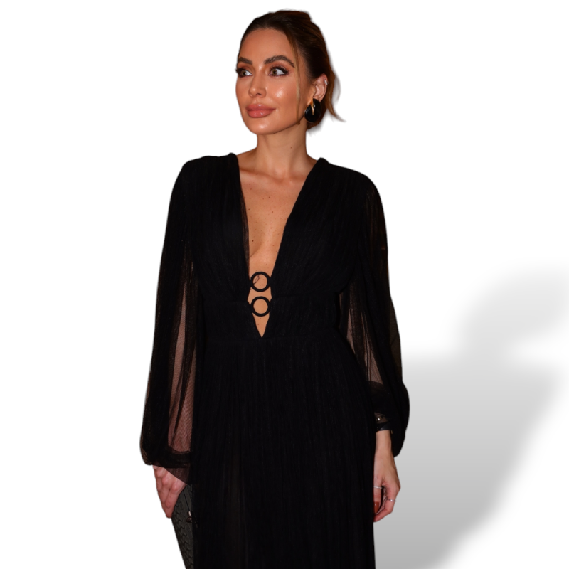 Vestido Maria Lucia Hohan Preto -38 Vestido Maria Lucia Hohan Preto -38