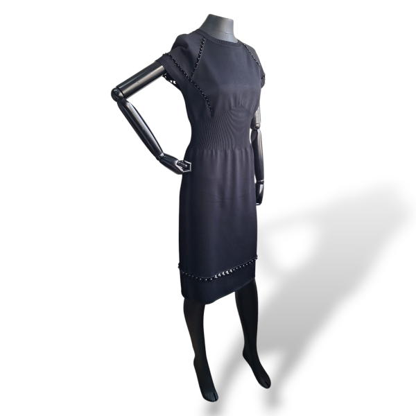 Vestido Bottega Venetta de Malha Preto - 40