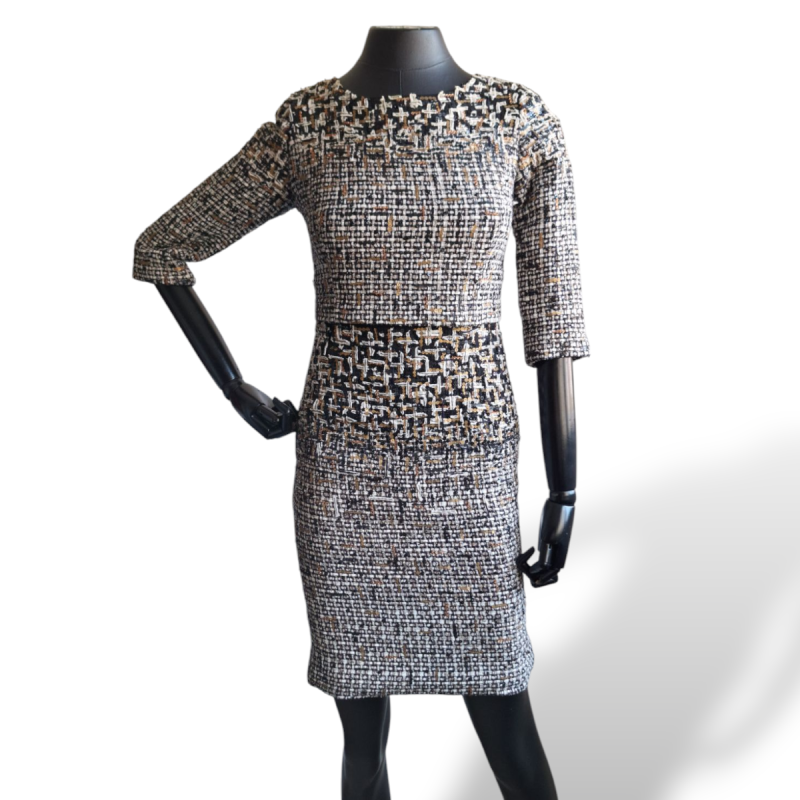 Vestido Oscar de La Renta em Tweed - 36 Vestido Oscar de La Renta em Tweed - 36
