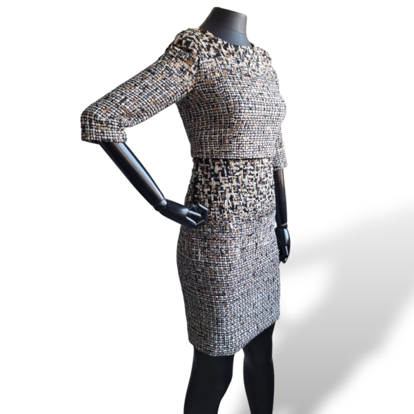 Vestido Oscar de La Renta em Tweed - 36