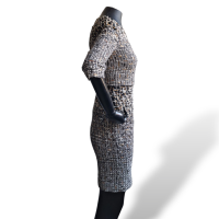 Vestido Oscar de La Renta em Tweed - 36