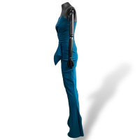 Vestido Chiara Bonny Azul Petróleo - 40