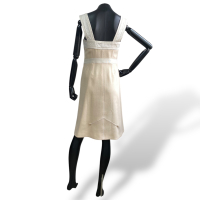 Vestido Louis Vuitton Off White - 38