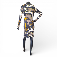 Vestido Emilio Pucci Preto, Fendi e Branco-36