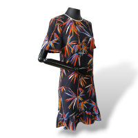 Vestido Emilio Pucci Tecido Estampado - 40 Vestido Emilio Pucci Tecido Estampado - 40