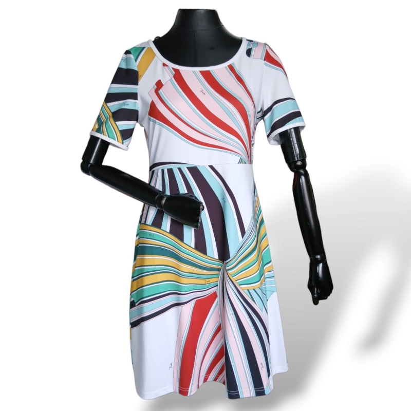 Vestido Emilio Pucci Tecido Estampado - 38
