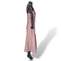 Vestido Renatta Gomes Couro Marrom-P