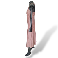 Vestido Renatta Gomes Couro Marrom-P