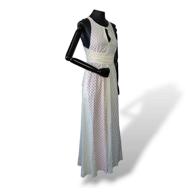 Vestido Rosie Assoulin Poá Colorido - 38