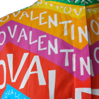 Vestido Valentino Chevron 24 Colorido - 36 