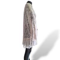 Vestido Valentino Off White com Franjas -38