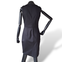 Vestido Valentino Preto com Laço-M