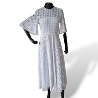 Vestido Valentino Off White Longo-38