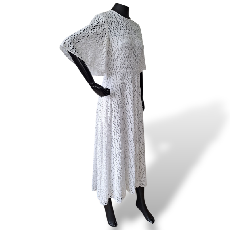 Vestido Valentino Off White Longo-38