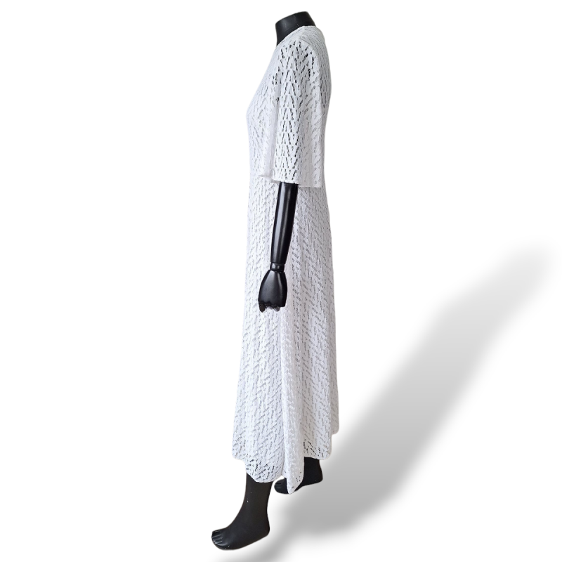 Vestido Valentino Off White Longo-38