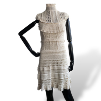 Vestido Vanessa Montoro Off White - P