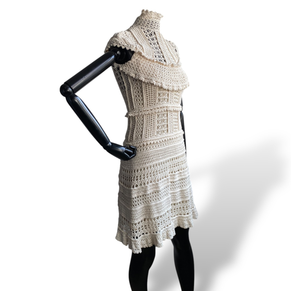 Vestido Vanessa Montoro Off White - P