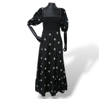 Vestido Wai Wai + Betina de Luca Tecido Preto - M Vestido Wai Wai + Betina de Luca Tecido Preto - M