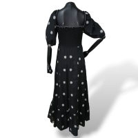 Vestido Wai Wai + Betina de Luca Tecido Preto - M Vestido Wai Wai + Betina de Luca Tecido Preto - M
