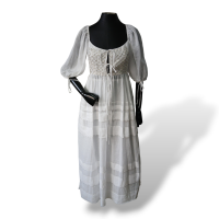 Vestido Wai Wai + Betina de Luca Branco - PP