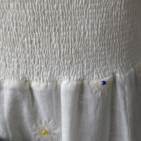 Vestido Wai Wai + Betina de Luca Branco - M 