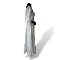 Vestido Wai Wai + Betina de Luca Branco - M 