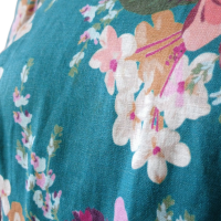 Vestido Zimmermann Verde Florido - 38 