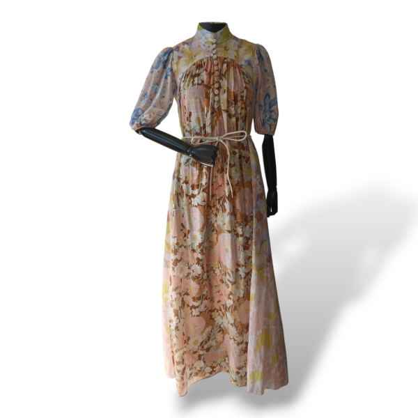 Vestido Zimmermann Pop Puff Sleeve Florido - 38 