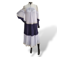 Vestido Zimmermann com Poá Lilás - 36