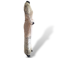Vestido Zimmermann Off White com Franjas - 40