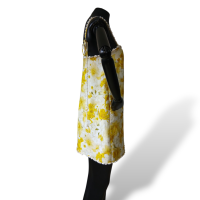 Vestido Zimmermann Wonderland Shell-Trim Amarelo-36