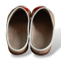 Espadrille Chanel Cap Toe em Verniz Branco-39