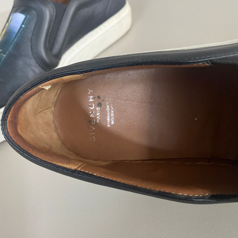 Tênis Slip On Givenchy Bambi Female Form Preto-35 Tênis Slip On Givenchy Bambi Female Form Preto-35