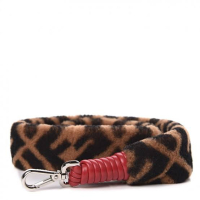 Alça Fendi Pelúcia Logo