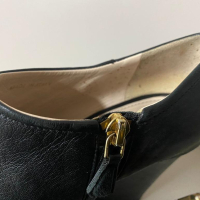 Ankle Boot Prada Couro Preta 34