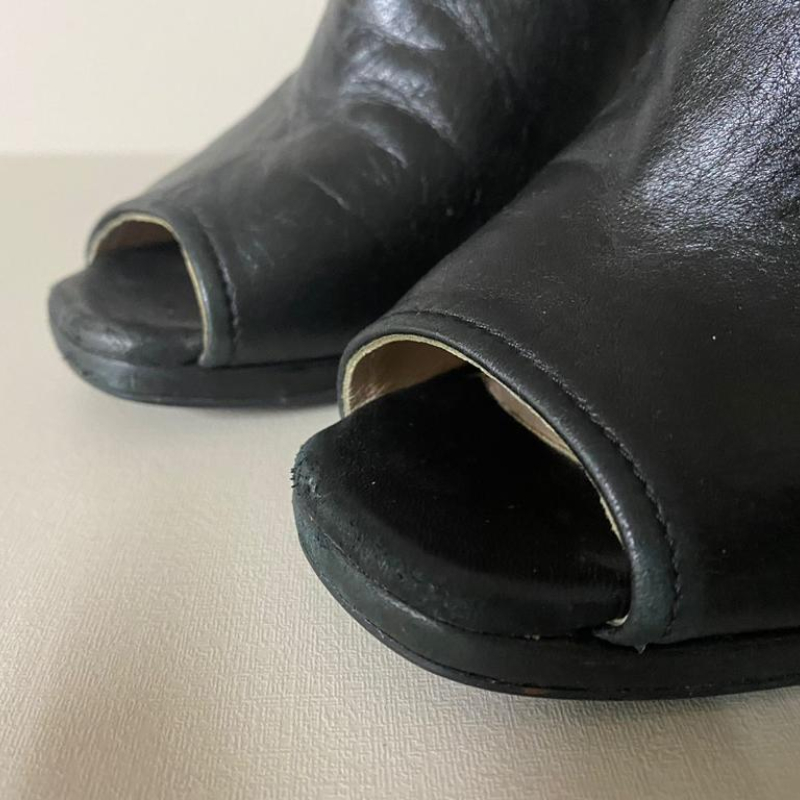 Ankle Boot Prada Couro Preta 34 Ankle Boot Prada Couro Preta 34