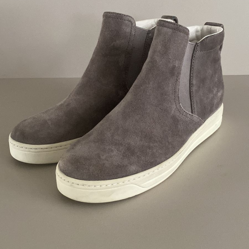Tênis Prada Suede Cinza-35 Tênis Prada Suede Cinza-35