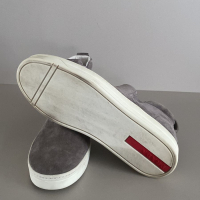 Tênis Prada Suede Cinza-35