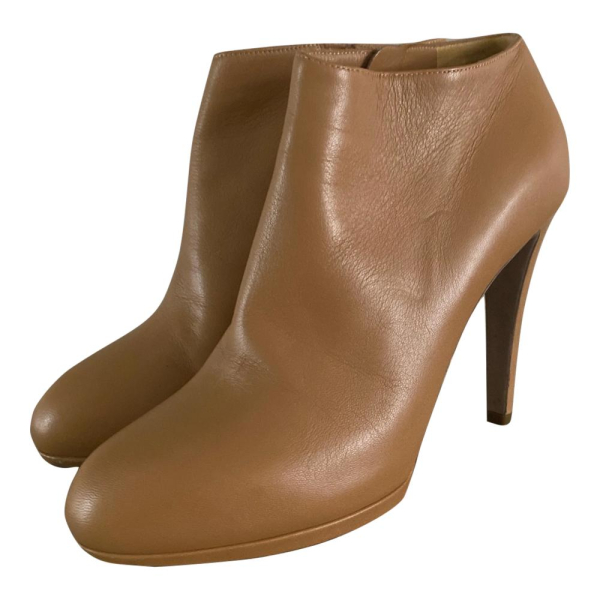 Ankle Boot Sergio Rossi Caramelo 37