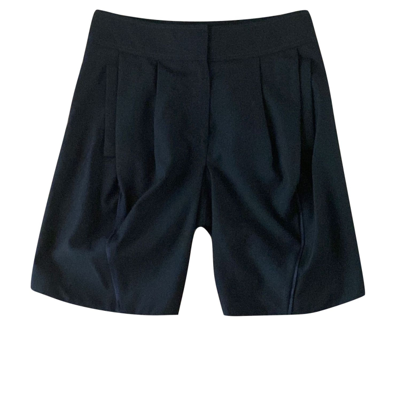 Bermuda Louis Vuitton Tecido Preta Bermuda Louis Vuitton Tecido Preta