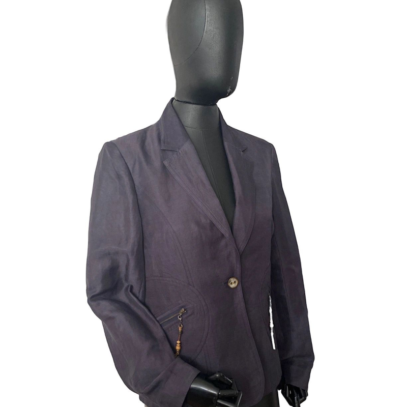 Blazer Cris Barros Roxo - 42 Blazer Cris Barros Roxo - 42