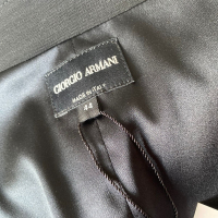 Blazer Giogio Armani Preto Listras Azul Marinho - 44